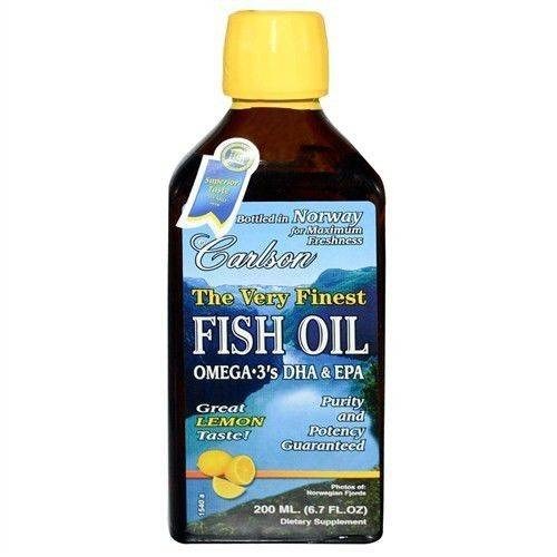 Carlson Balık Yağı Şurup Limon 200 ml