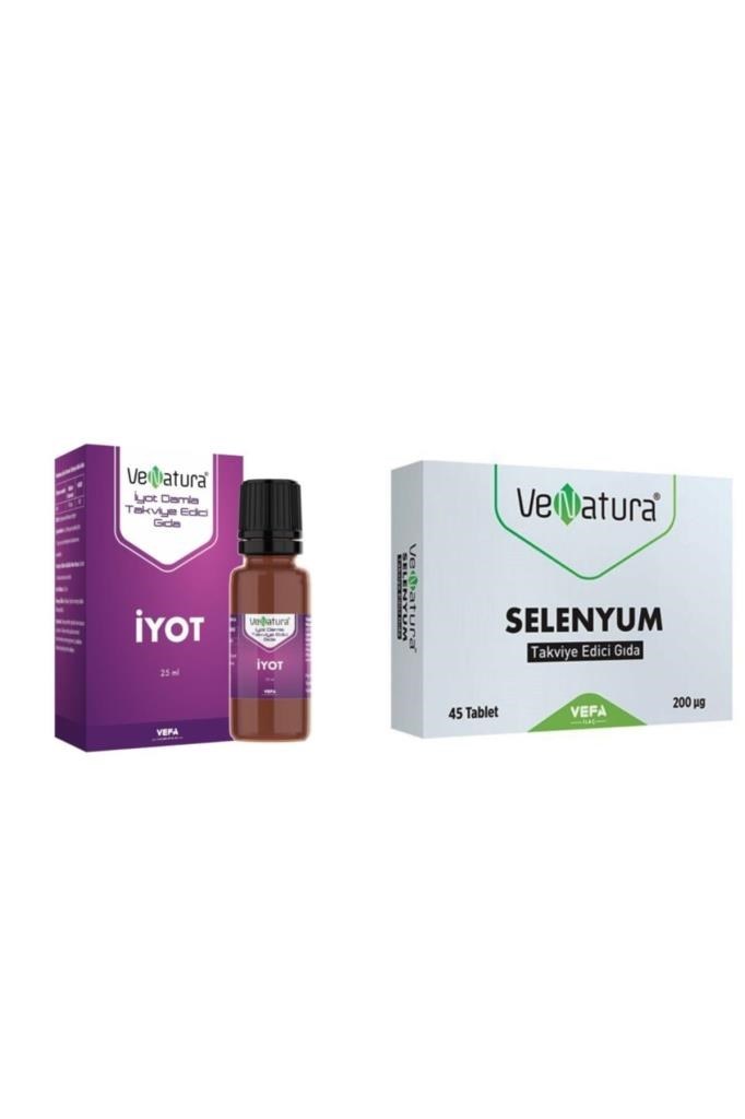 Venatura Selenyum 45 Tablet + Iyot Damla 25 ml Avantaj Paket