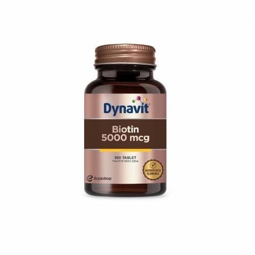 Dynavit Biotin 5000 Mcg 100 Tablet
