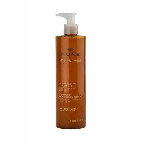Nuxe Reve De Miel Gel Lavant Surgras 400 ml Vücut ve Yüz Temizleme Jeli