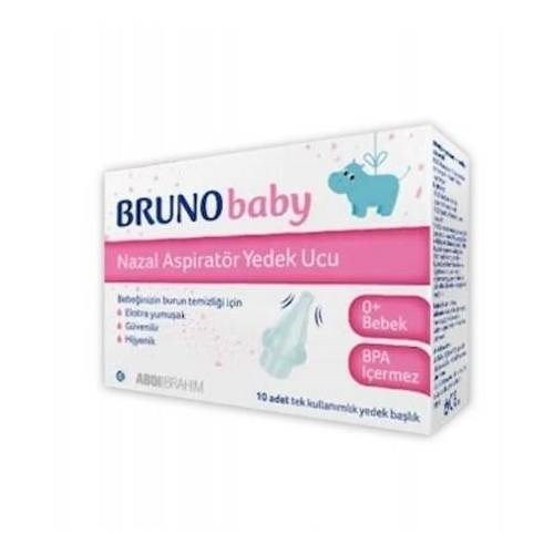 Bruno Baby Nazal Burun Aspiratörü 10'lu Yedek Uç