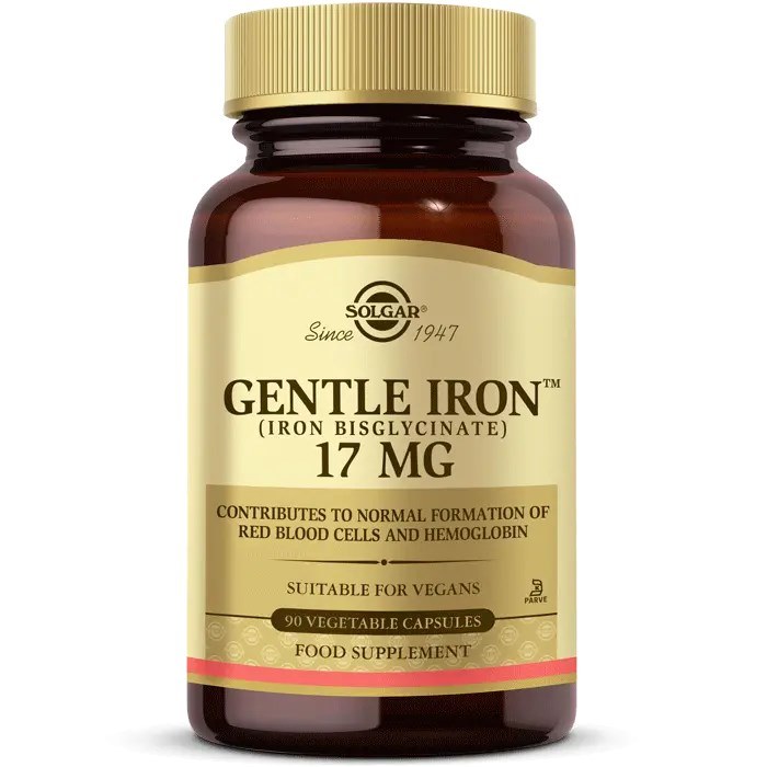 Solgar Gentle Iron 17 mg 90 Kapsül