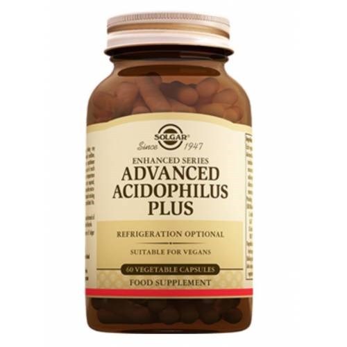 Solgar Advanced Acidophilus Plus 60 Kapsül