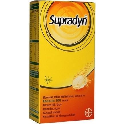 Supradyn Daily Koenzim Q10 Efervesan 30 Tablet