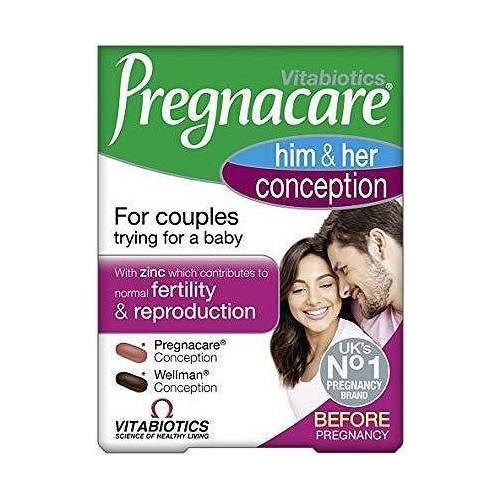 Vitabiotics Pregnacare Him & Her Conception 2 x 30 Tablet