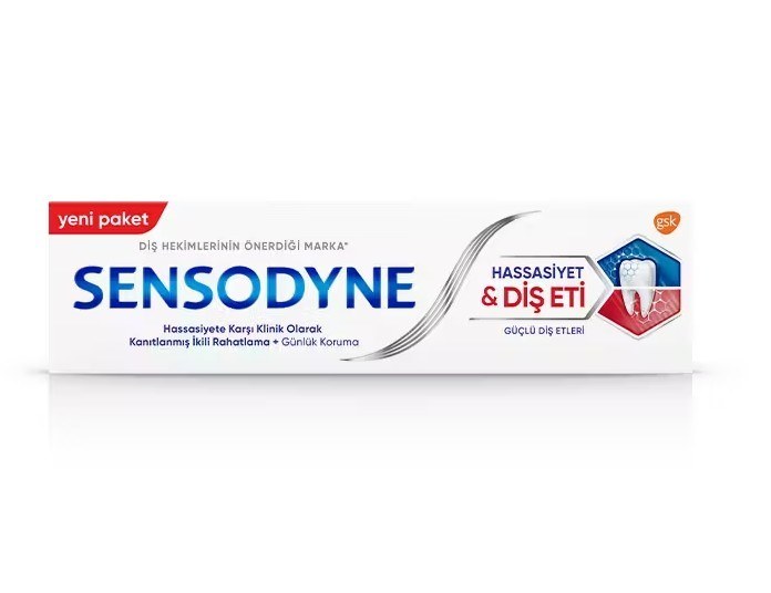 Sensodyne Hassasiyet & Diş Eti Güçlü Diş Etleri 75 ml Diş Macunu