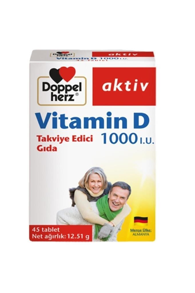 Doppelherz Aktiv Vitamin D 45 Kapsül