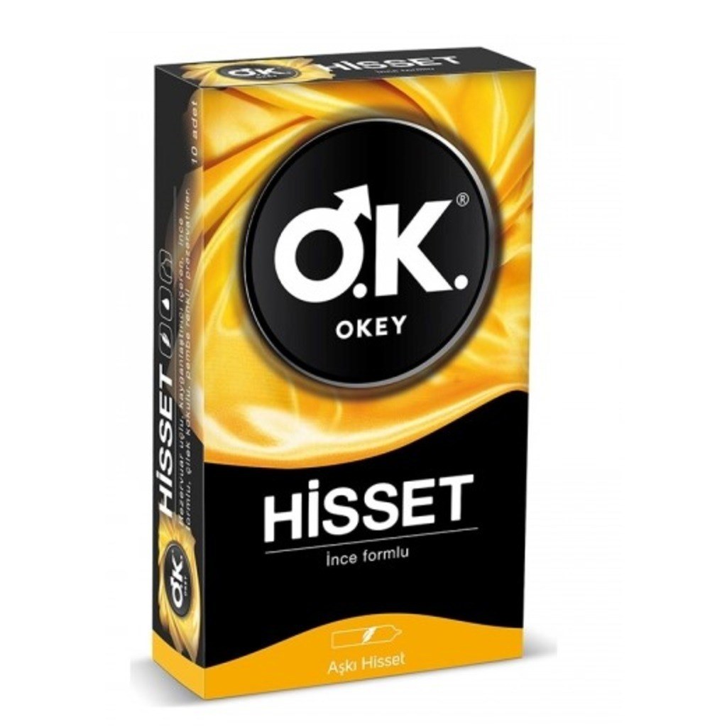 Okey Hisset Prezervatif 10 Adet