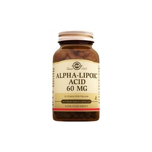Solgar Alpha Lipoic Acid 60 mg 30 Kapsül