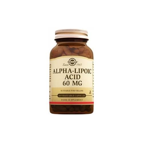 Solgar Alpha Lipoic Acid 60 mg 30 Kapsül