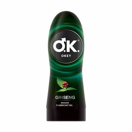Okey Masaj Jeli ve Kayganlaştırıcı Ginseng 200 Ml