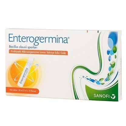 Enterogermina Yetişkinler İçin 5 ml x 10 Flakon