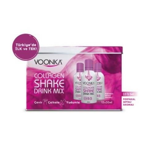 Voonka Collagen Beauty Shake Drink Mix 15x50 ml
