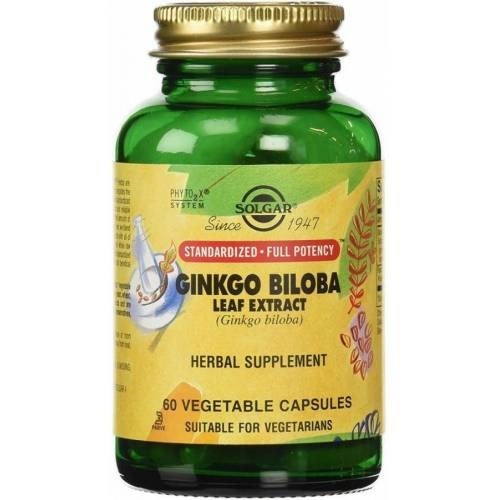 Solgar Ginkgo Biloba Leaf Extract 60 Kapsül