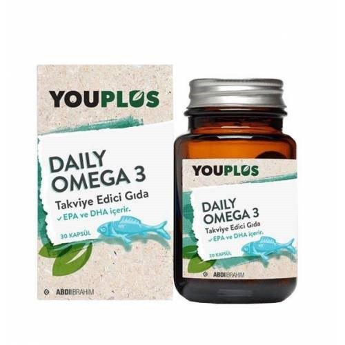 Youplus Daily Omega 3 30 Kapsül