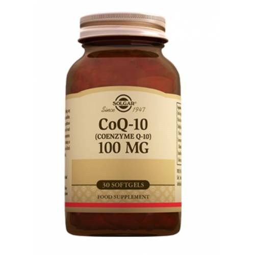 Solgar Coenzyme Q-10 100 mg 30 Kapsül Antioksidan