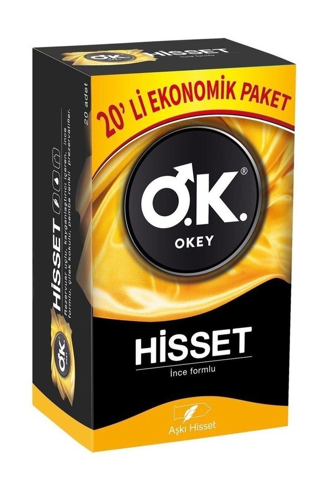 Okey Hisset Ekonomik 20'li Prezervatif