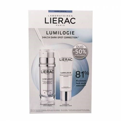 Lierac Lumilogie Gece Ve Gündüz Konsantresi 30 Ml + Koyu Leke Karşıtı Aydınlık Veren Maske 50 Ml