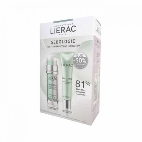 Lierac Sebologie Double Concentrate + Gel Set