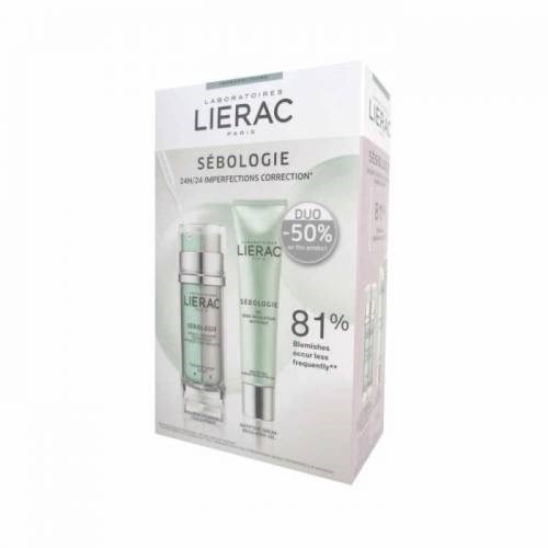 Lierac Sebologie Double Concentrate + Gel Set
