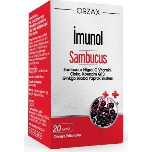 İmunol Sambucus Nigra 20 Kapsül