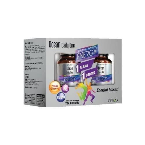 Ocean Daily One Energy 30 Tablet 2 li Paket