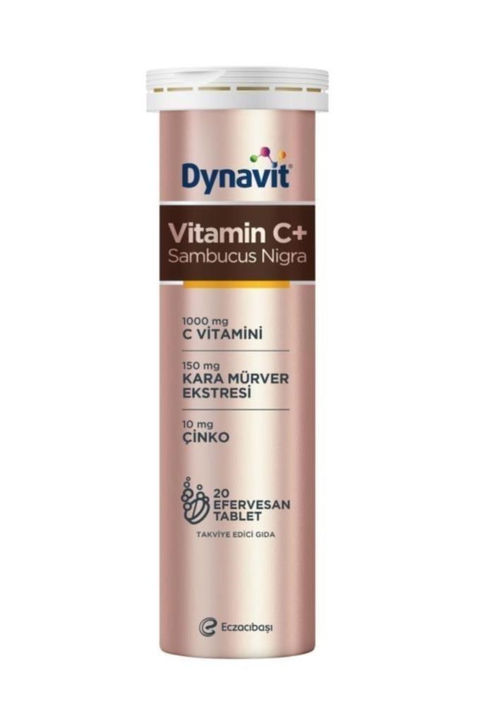 Dynavit Vitamin C+ Sambucus Nigra 20 Efervesan Tablet