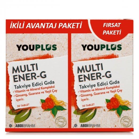 Youplus Energy 30 Tablet 2 Adet