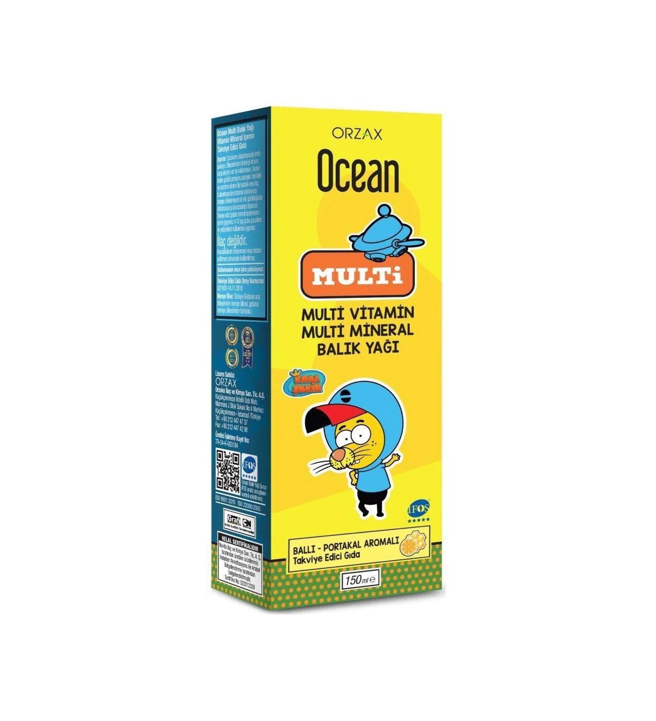 Ocean Multi Omega 3 150 ml Şurup