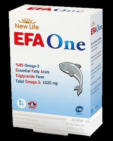 New Life EFA One Omega 3 Balık Yağı 45 Kapsül