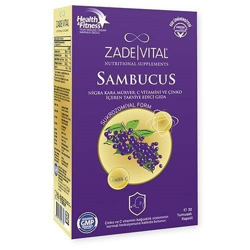 Zade Vital Sambucus Nigra 15 Kapsül