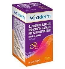 Miraderm Glucosamine Chondroitin MSM 90 Tablet