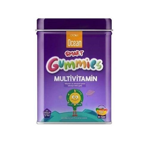 Ocean Smart Gummies Multivitamin 64 Adet Çiğnenebilir Tablet