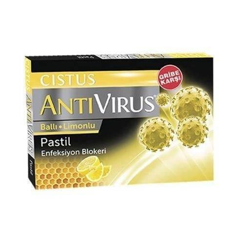 Cistus Antivirus Ballı Limonlu 10 Pastil