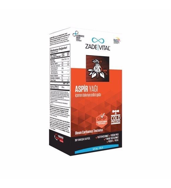 Zade Vital Aspir Yağı 600 mg 30 Kapsül