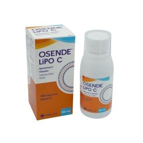 Osende Lipo Lipozomal C Vitamini 100 ml Şurup