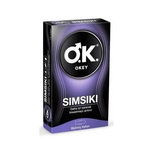 Okey Sımsıkı Prezervatif 10 Adet