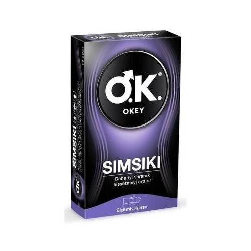 Okey Sımsıkı Prezervatif 10 Adet