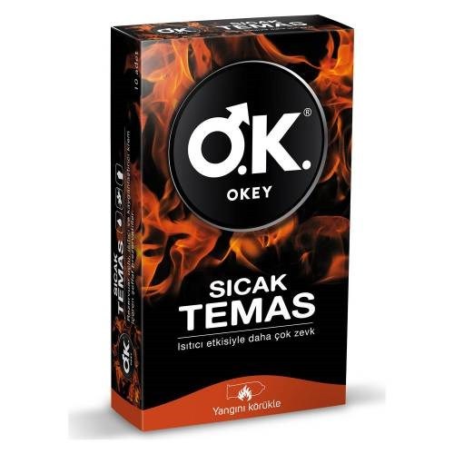 Okey Sıcak Temas 10'lu Prezervatif