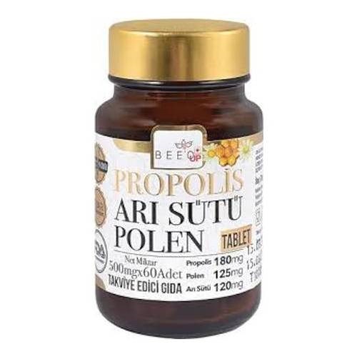 Bee o Up Propolis Arı Sütü Polen Yetişkin 60 Tablet