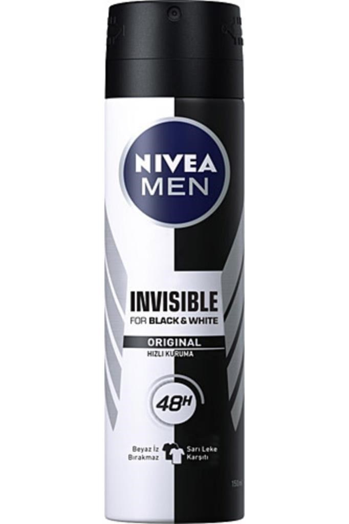 Nivea Men Invisible Black & White Original 150 ml Deo Sprey