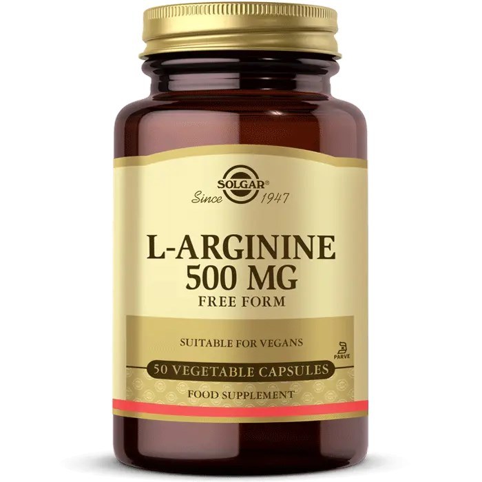 Solgar L-Arginine 500 mg 50 Kapsül