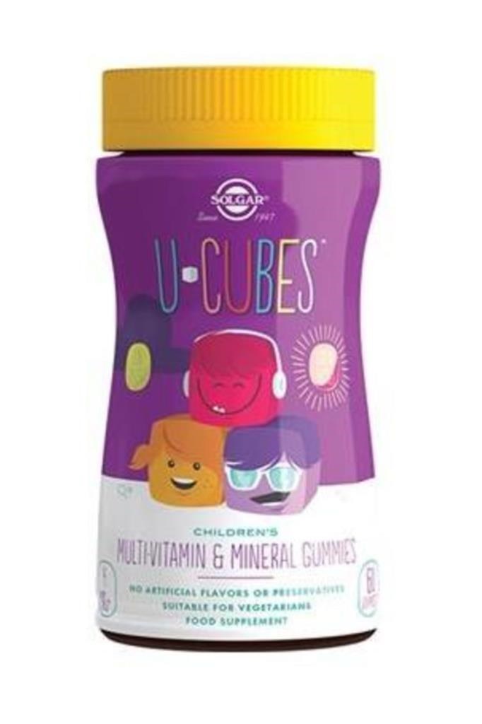 Solgar U-Cubes Multi-Vitamin 60 Gummy Çiğnenebilir Tablet