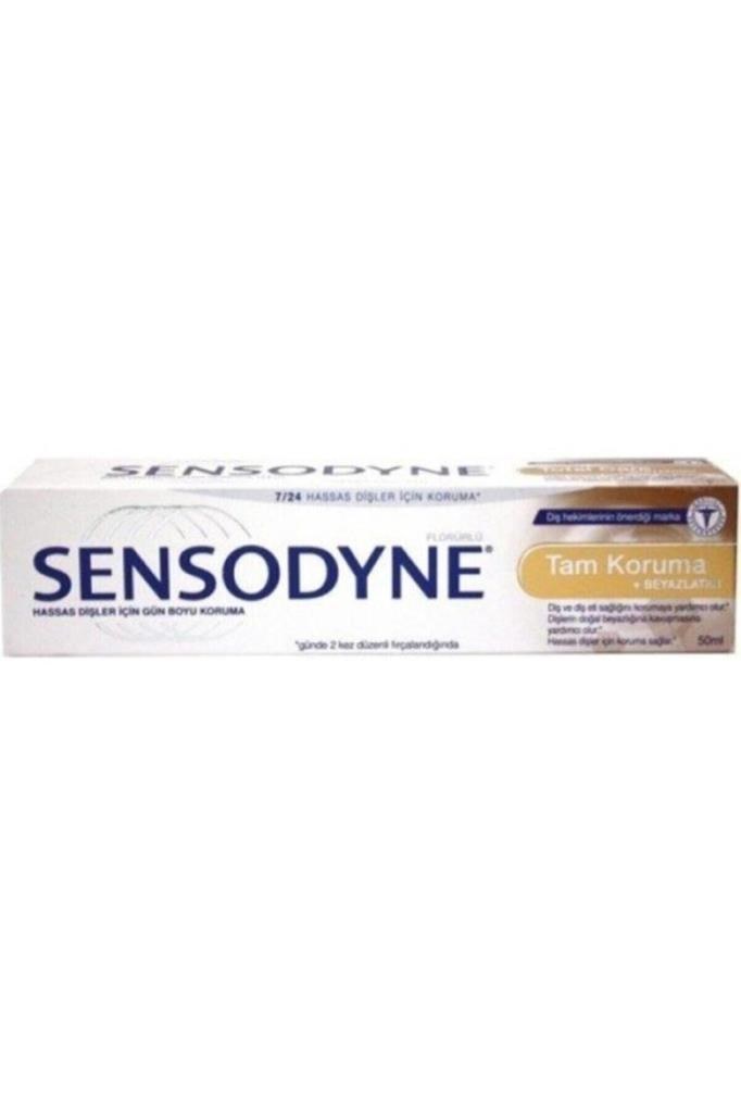 Sensodyne Tam Koruma ve Beyazlatıcı 50 ml Diş Macunu