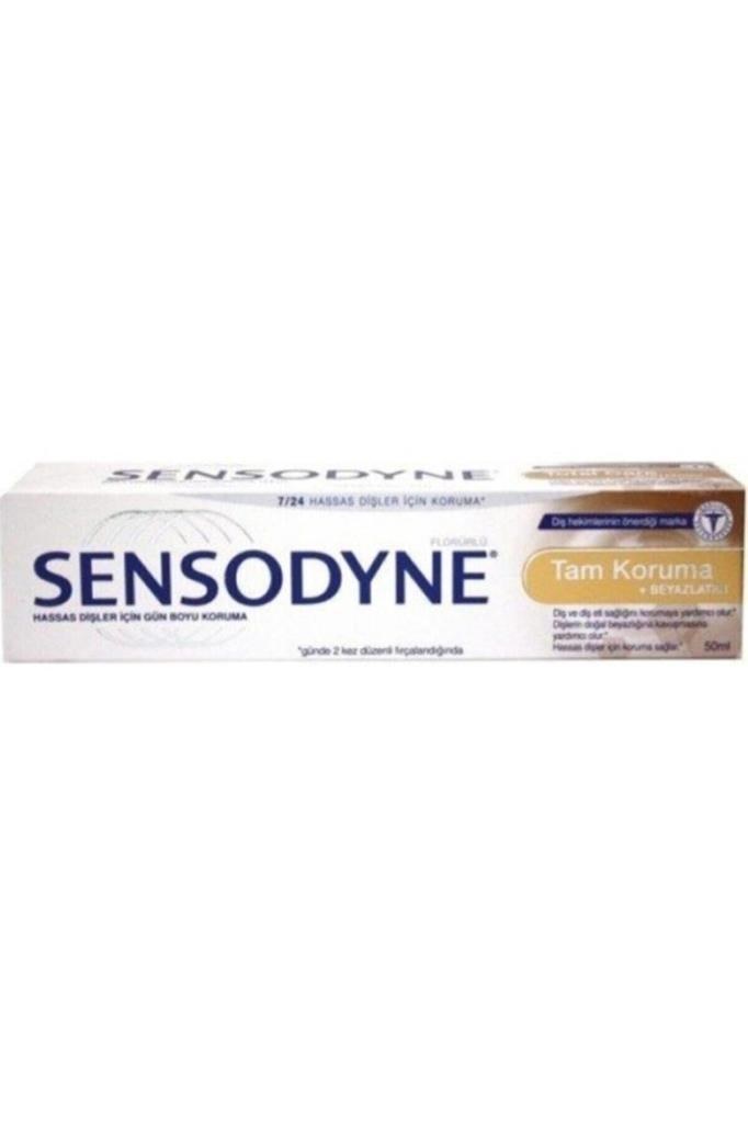 Sensodyne Tam Koruma ve Beyazlatıcı 50 ml Diş Macunu