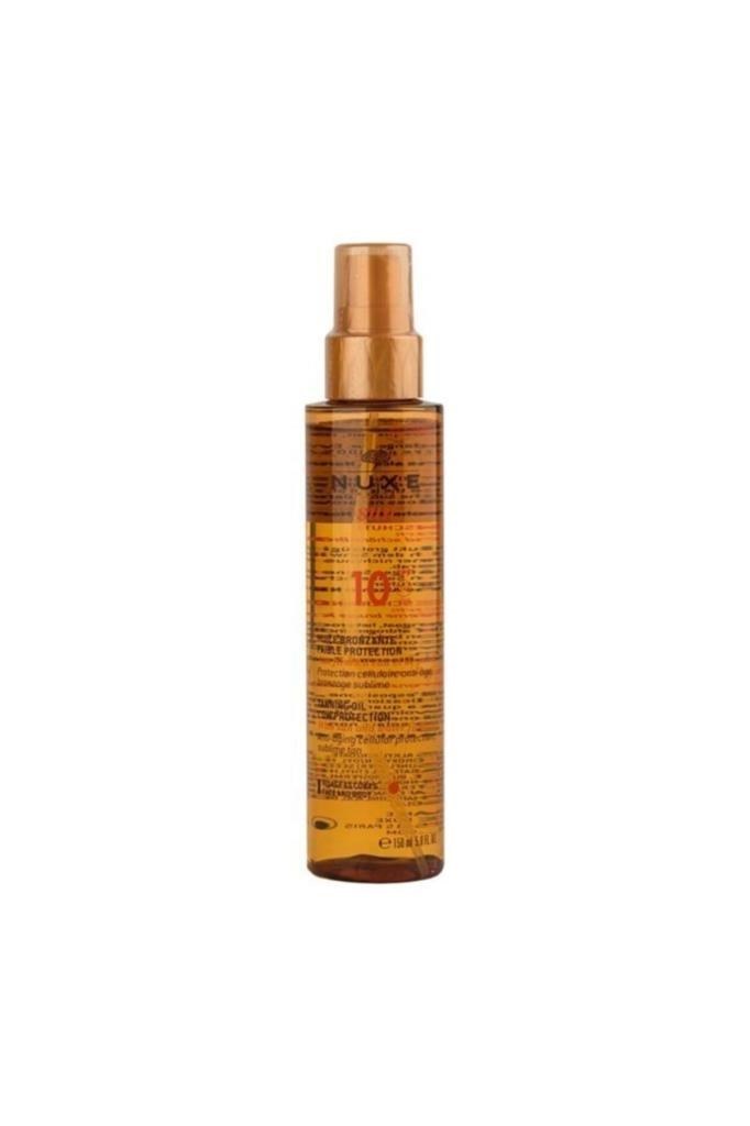 Nuxe Sun Huile Bronzante Spf 10 150 ml Bronzlaştırıcı Yüz ve Vücut Yağı