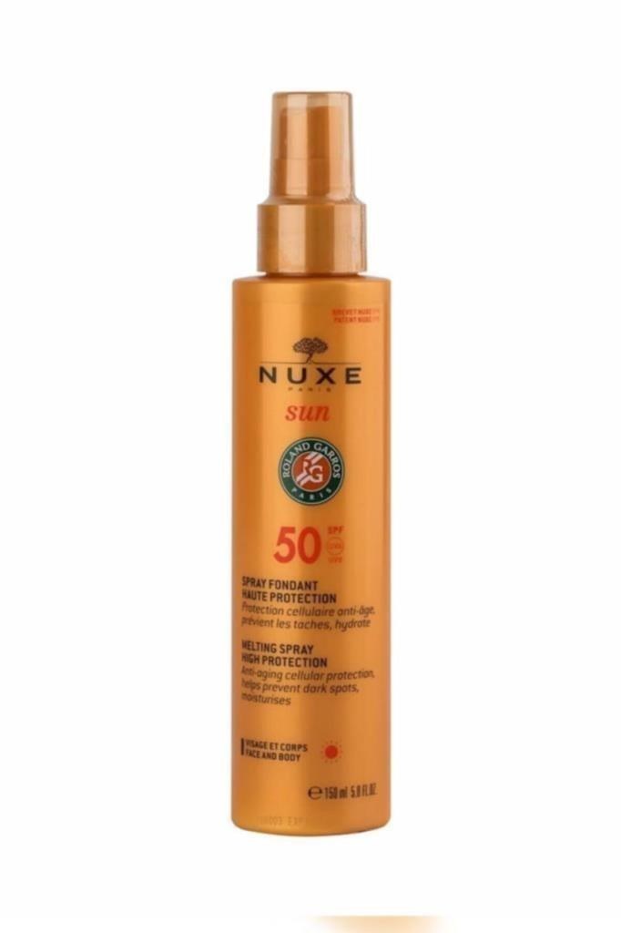 Nuxe Spray Fondant Spf 50 150 ml Güneş Koruyucu Yüz ve Vücut Sütü