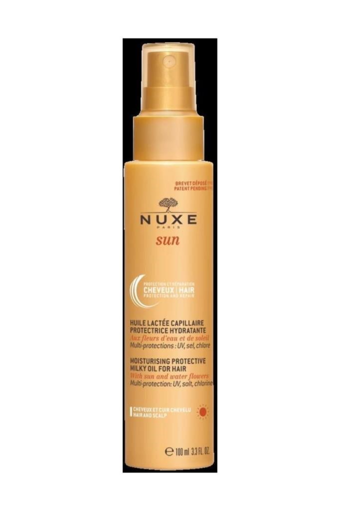 Nuxe Sun Huile Moisturising Protective Milky Oil 100 ml Nemlendirici ve Koruyucu Saç Bakım Yağı