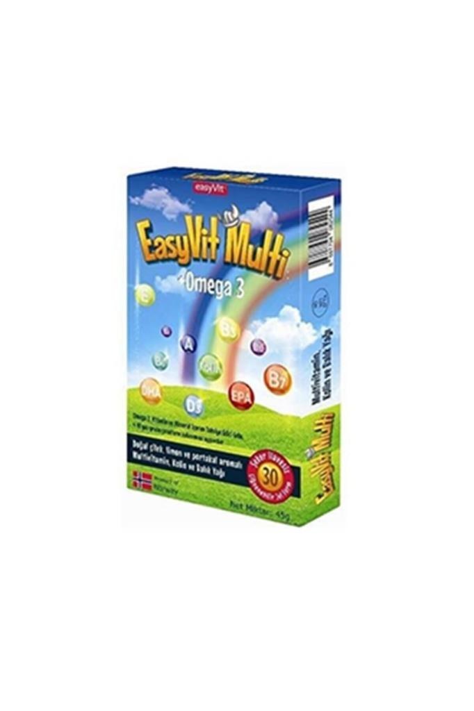 EasyFishoil Multi Omega 3 Çiğnenebilir 30 Tablet