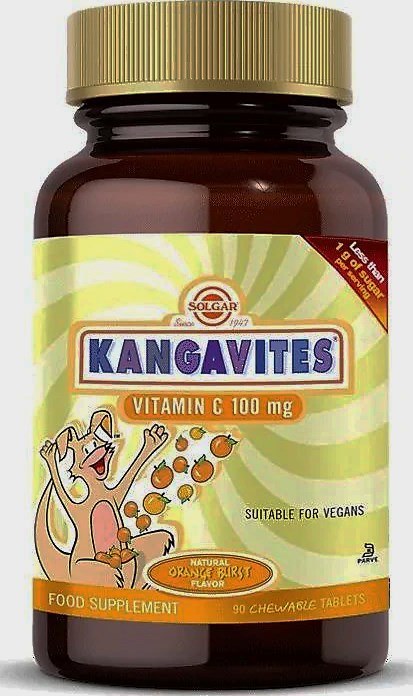Solgar Kangavites Vitamin C 100 mg 90 Tablet